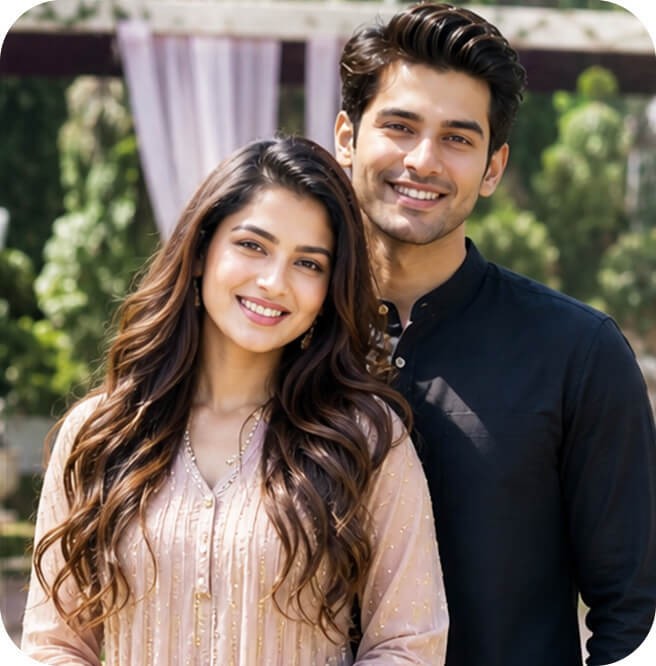 happy couple
